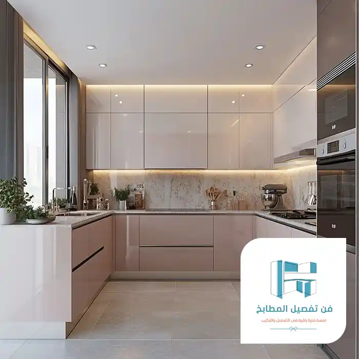 تصاميم مطابخ المنيوم حديثة بالرياض