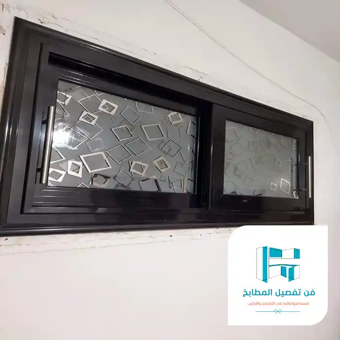 من تصميم فني شبابيك المنيوم بالرياض