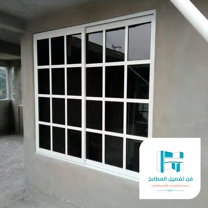 تفصيل شبابيك المنيوم الرياض بعدة احجام متنوعة